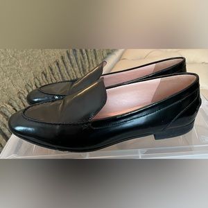 J.Crew Leather Loafers 9.5 in Black
